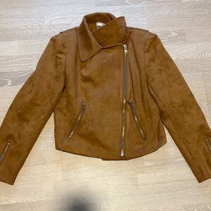 Brown Suede Women's Jacket